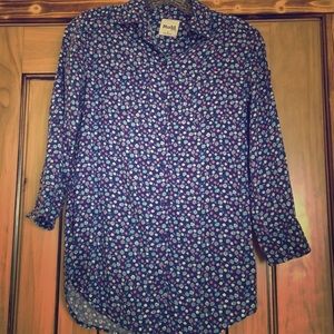 A long youth button down shirt.